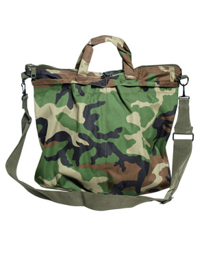 Helmet bag US woodland