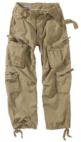 AIRBORNE VINTAGE trousers - khaki