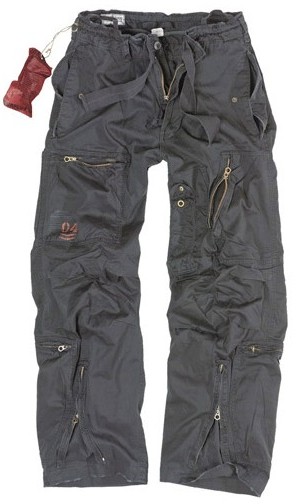 INFANTRY CARGO  trousers - black