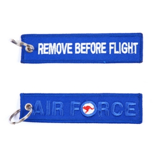 Keyring "REMOVE BEFORE FLIGHT" AIR FORCE