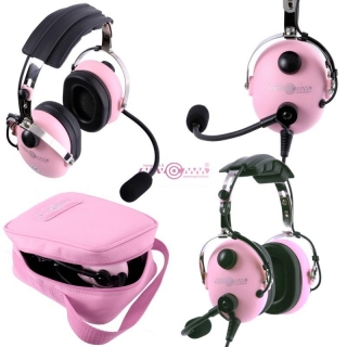 Child's aviation headset NC-50 Pink